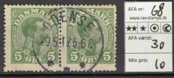 Ugeauktion 877 - AFA 68 - 70a #58016
