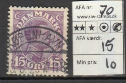 Ugeauktion 825 - AFA 68 - 70a #24078