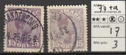 Ugeauktion 877 - AFA 68 - 70a #58078