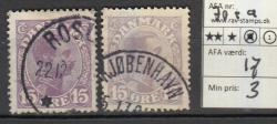 Ugeauktion 826 - AFA 68 - 70a #24082