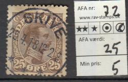 Ugeauktion 824 - AFA 71 - 74 #25020