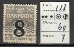 Ugeauktion 877 - AFA 117 - 121 #69020