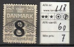 Ugeauktion 824 - AFA 117 - 121 #38022