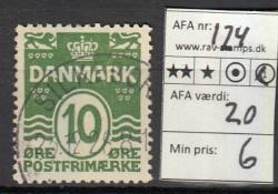 Ugeauktion 877 - AFA 122 - 125 #70042