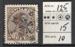Ugeauktion 877 - AFA 122 - 125 #70062