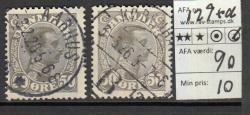 Ugeauktion 877 - AFA 129 - 130 #72008
