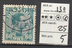 Ugeauktion 824 - AFA 129 - 130 #41028