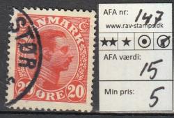 Ugeauktion 822 - AFA 147 - 150 #53010