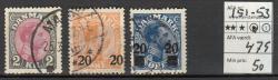 Ugeauktion 877 - AFA 151 - 153 #79048