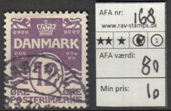 Ugeauktion 824 - AFA 167 - 168 #52042