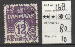 Ugeauktion 824 - AFA 167 - 168 #52046