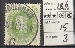 Ugeauktion 877 - AFA 186 - 189 #89016