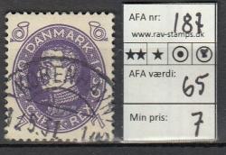 Ugeauktion 877 - AFA 186 - 189 #89046