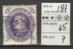 Ugeauktion 877 - AFA 186 - 189 #89048