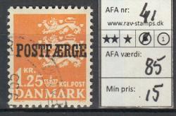 Ugeauktion 877 - Postfærge 41- 44A #113022