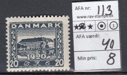 Ugeauktion 824 - Postfrisk BT. AFA 112 - 131a. #111034