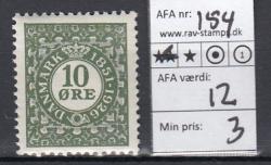 Ugeauktion 877 - Postfrisk BT. AFA 154 - 159 #123002