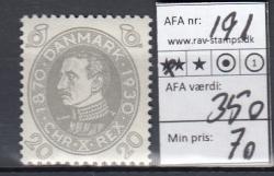 Ugeauktion 877 - Postfrisk BT. AFA 186 - 195 #125026