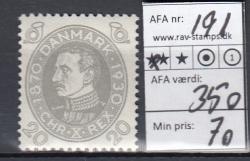 Ugeauktion 824 - Postfrisk BT. AFA 186 - 195 #117026