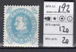 Ugeauktion 828 - Postfrisk BT. AFA 186 - 195 #117028