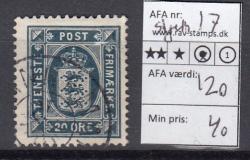 Ugeauktion 877 - Tjeneste. 16-19. #240016