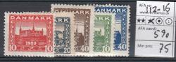 Ugeauktion 877 - Ustemplede BT. AFA  112 - 131a #129024