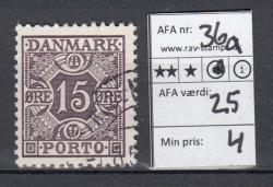 Ugeauktion 824 - Porto 25 - 36a #219058