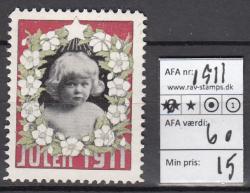 Ugeauktion 877 - Julemærker. Styksalg. #268006