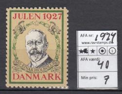 Ugeauktion 877 - Julemærker. Styksalg. #268064