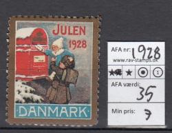 Ugeauktion 877 - Julemærker. Styksalg. #268066