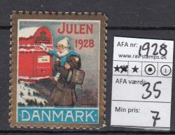 Ugeauktion 877 - Julemærker. Styksalg. #268068
