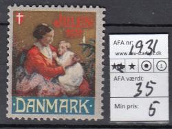 Ugeauktion 877 - Julemærker. Styksalg. #268078