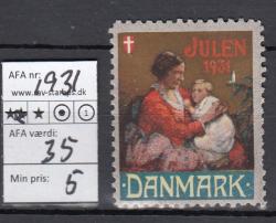 Ugeauktion 877 - Julemærker. Styksalg. #268080