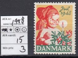 Ugeauktion 877 - Julemærker. Styksalg. #268144