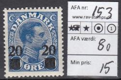 Ugeauktion 877 - Postfrisk BT. AFA 147 -153 #122048