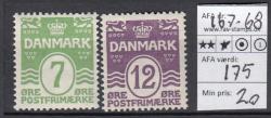 Ugeauktion 877 - Ustemplede BT. AFA 167 - 185a #132002