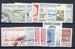 Ugeauktion 877 - Grønland. Årssæt. 1938 - 1980 #245050