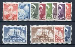 Ugeauktion 877 - Grønland. Årssæt. 1938 - 1980 #245008