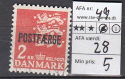 Ugeauktion 877 - Postfærge 45 - 50 #114062