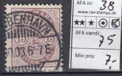 Ugeauktion 877 - AFA 37 - 39 #49036
