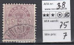 Ugeauktion 822 - AFA 37 - 39 #21048