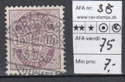 Ugeauktion 824 - AFA 37 - 39 #15046