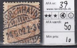 Ugeauktion 877 - AFA 37 - 39 #49068