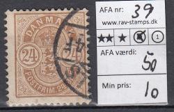Ugeauktion 877 - AFA 37 - 39 #49050