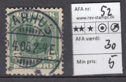 Ugeauktion 824 - AFA 50 - 53 #19022