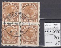 Ugeauktion 877 - AFA 75 - 76 #60004