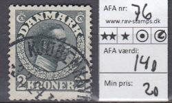 Ugeauktion 877 - AFA 75 - 76 #60036