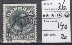 Ugeauktion 823 - AFA 75 - 76 #32040