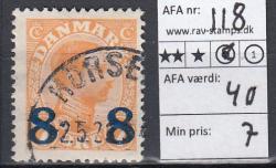 Ugeauktion 828 - AFA 117 - 121 #38046