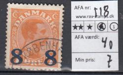 Ugeauktion 824 - AFA 117 - 121 #38052